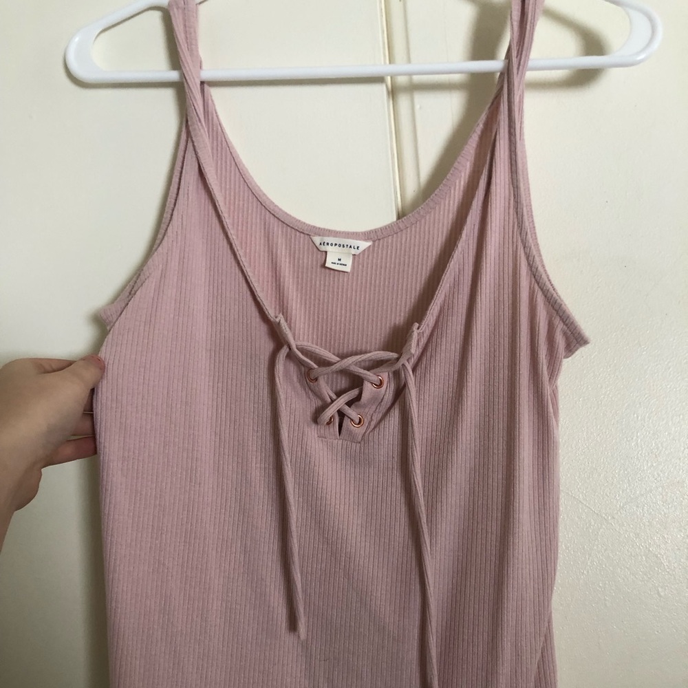 aeropostale lace up summer tank.